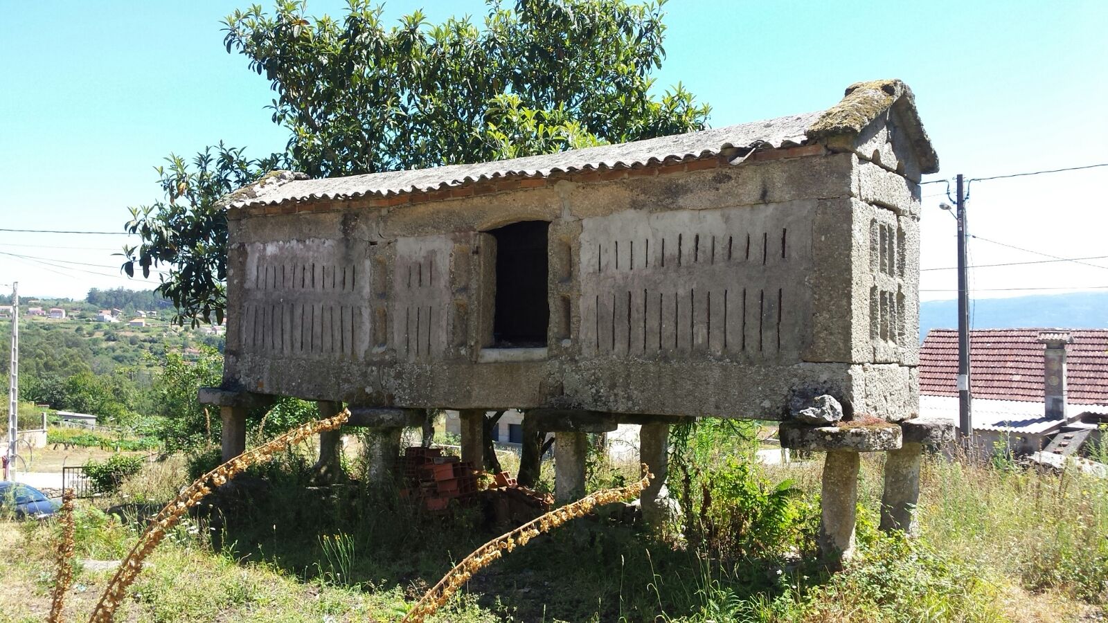 Casa Rural de Piedra Tradicional Gallega en Vilaboa
